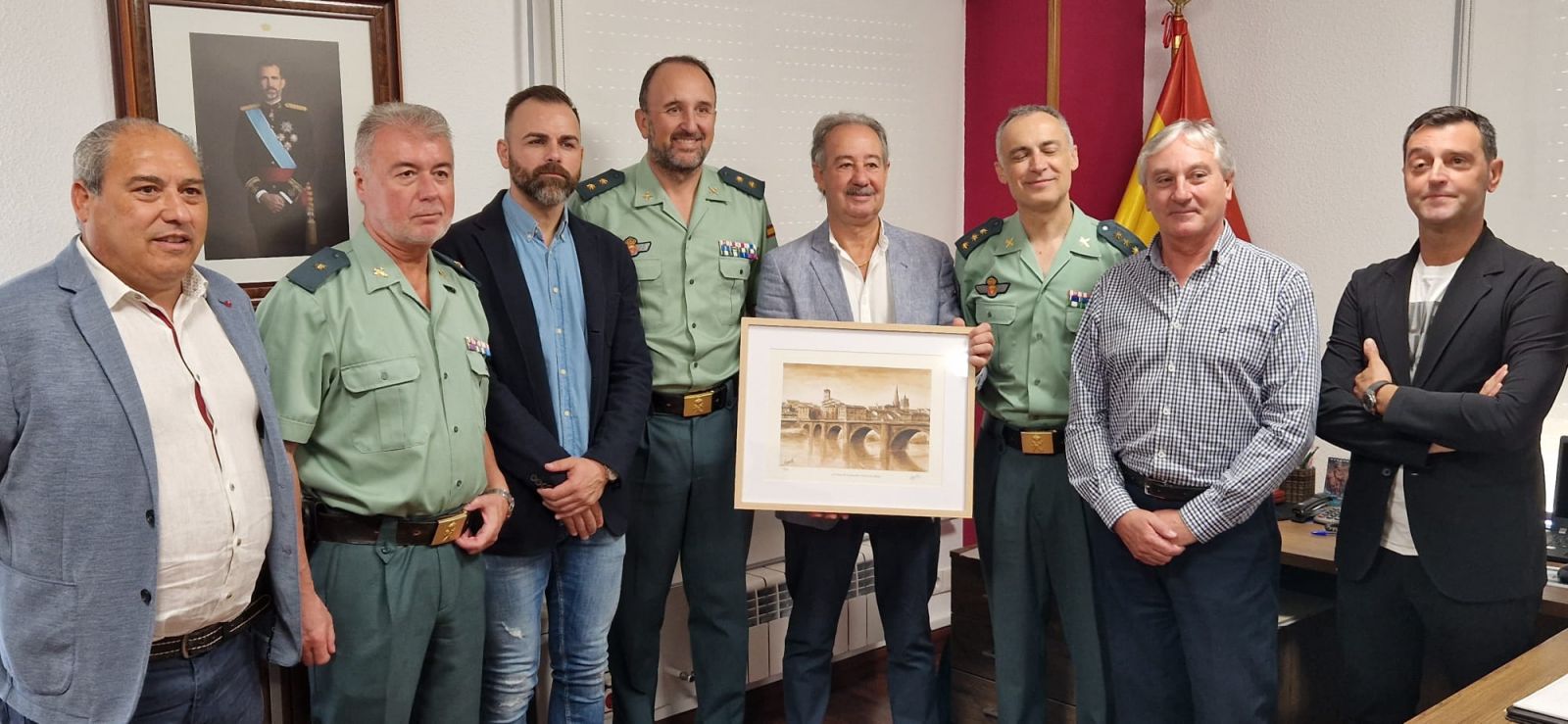 La Guardia Civil agradece a la Hostelería Riojana su participación