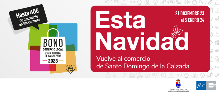 Campaña de apoyo al comercio Bono Comercio Navidad Santo Domingo 2023