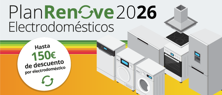 Campa&ntilde;a de apoyo al comercio Plan Renove electrodom�sticos 2026