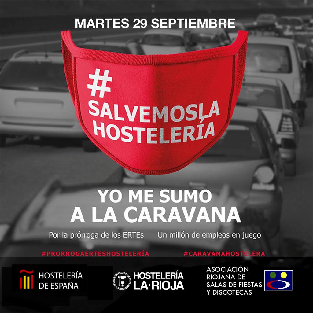 Imagen de la noticia Los hosteleros riojanos recorrerán las calles de Logroño en una caravana que reclama la ampliación de los ERTES