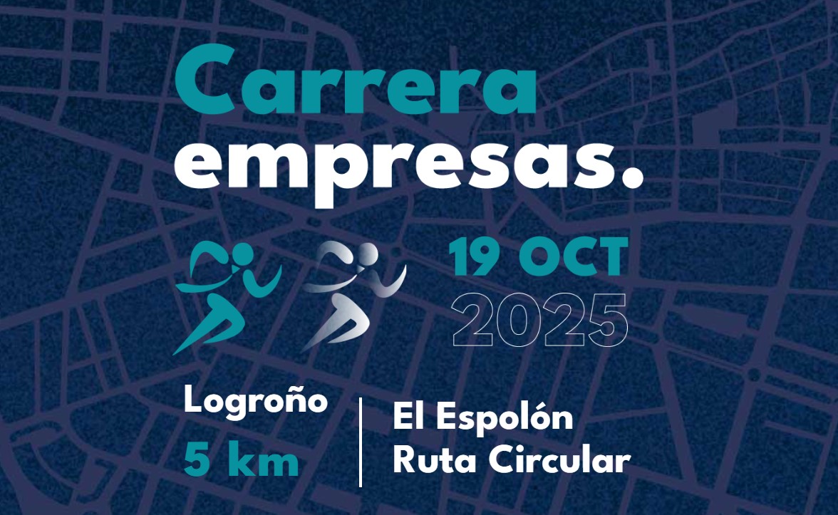 Inscribe a tu empresa en la I Carrera de Empresas de La Rioja. 19 de octubre. Logroo