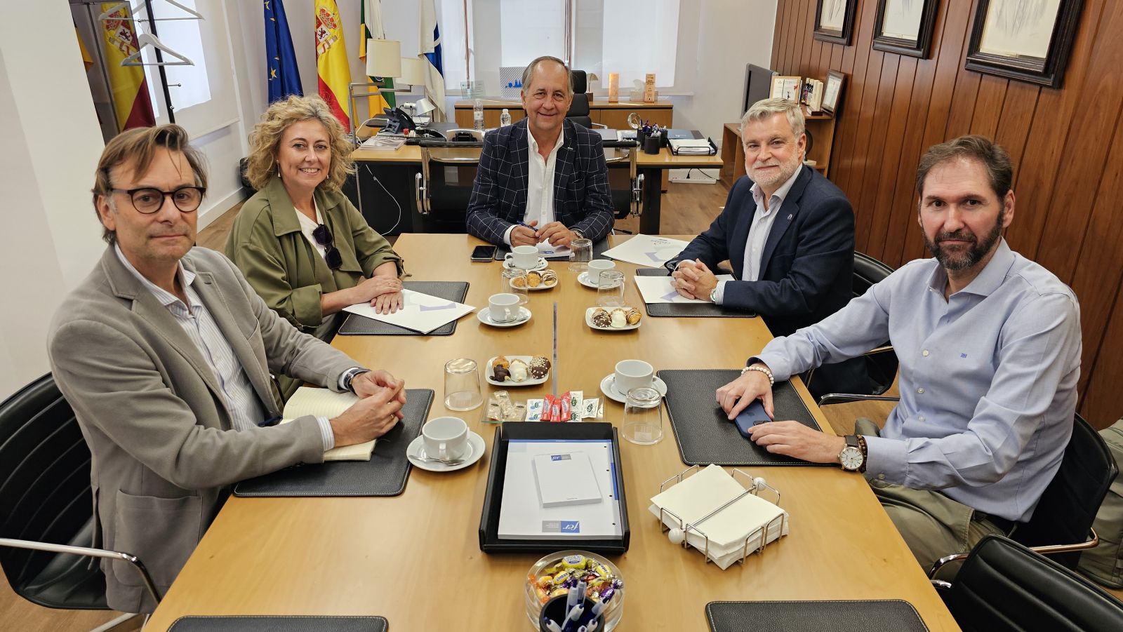 Imagen de la noticia Visita a la FER de CEDAES, la Confederacin Espaola de reas Industriales