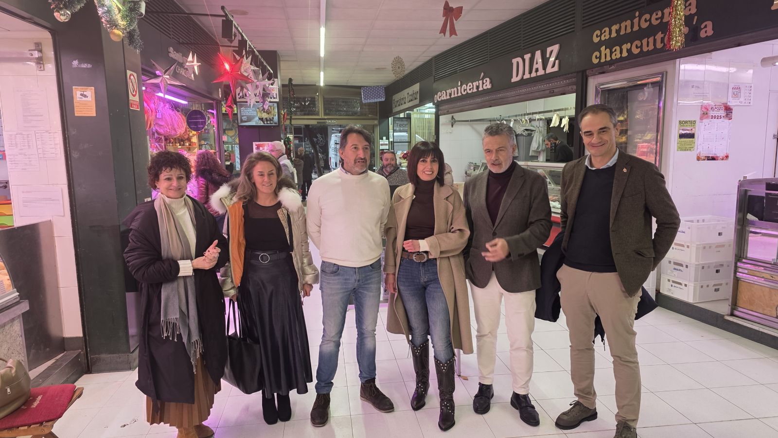 El Mercado de Abastos del Corregidor arranca la campa�a navide�a de su 65� aniversario