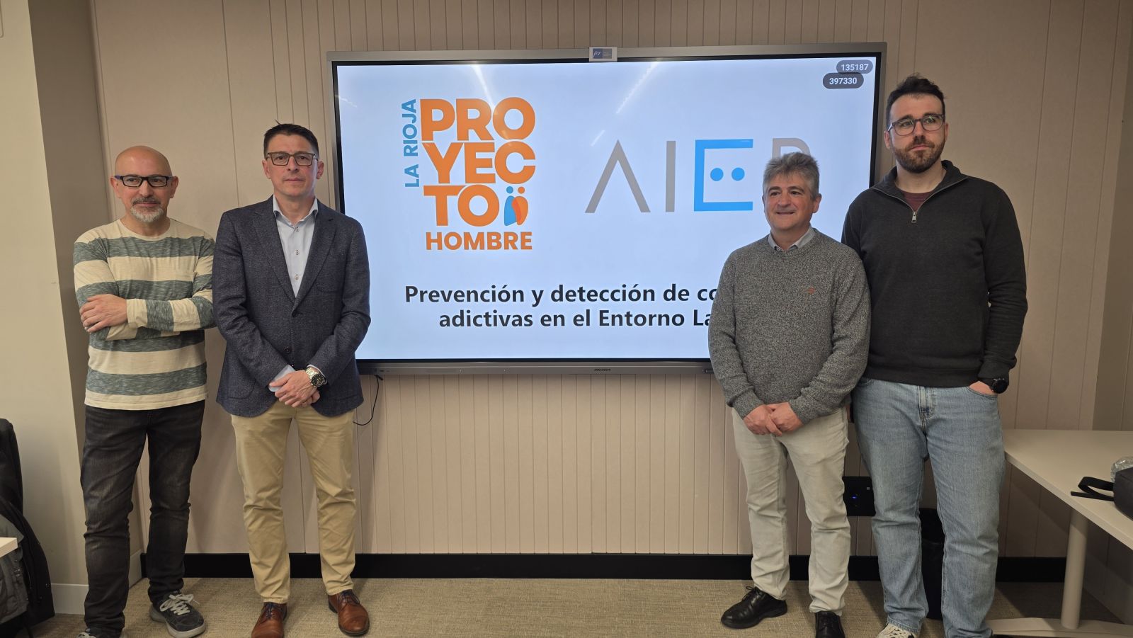 Las empresas analizan la prevenci�n de conductas adictivas laborales junto a Proyecto Hombre La Rioja