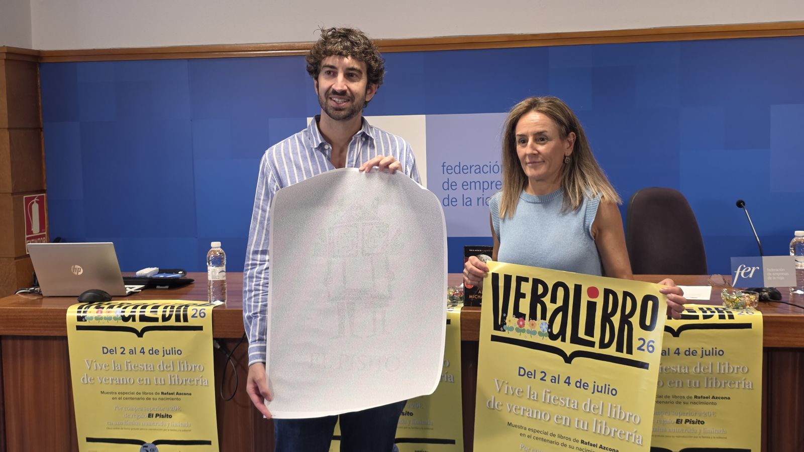 �Veralibro, del 2 al 4 de julio con descuentos y una l�mina con la obra �El Pisito�, de Rafael Azcona