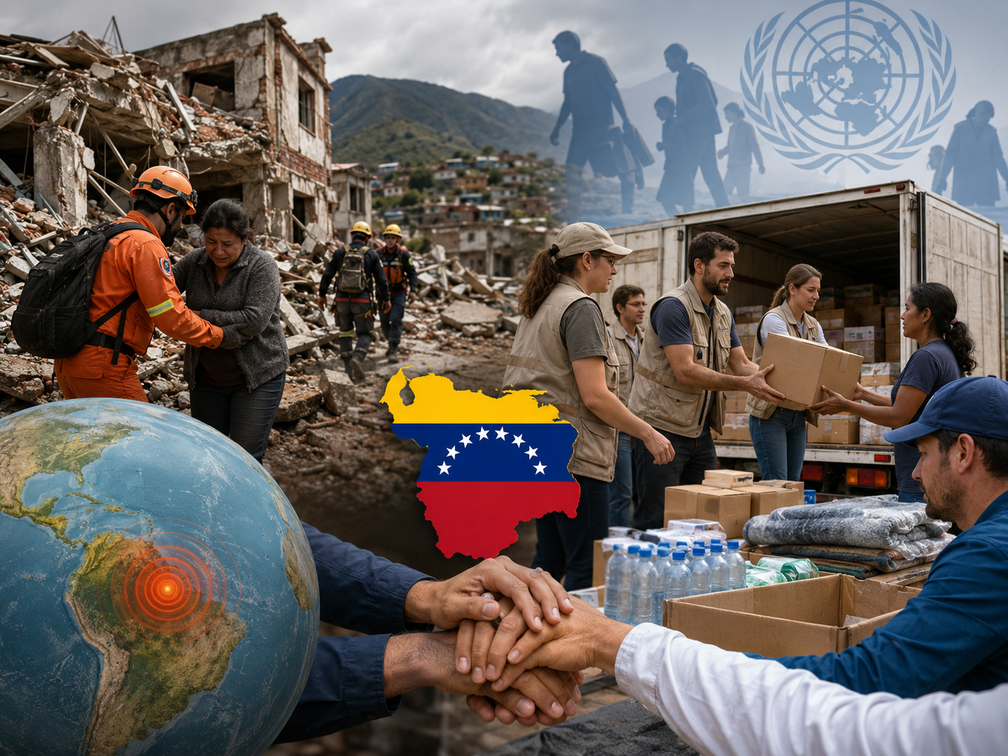 Jornada informativa respuesta humanitaria por el terremoto de Venezuela